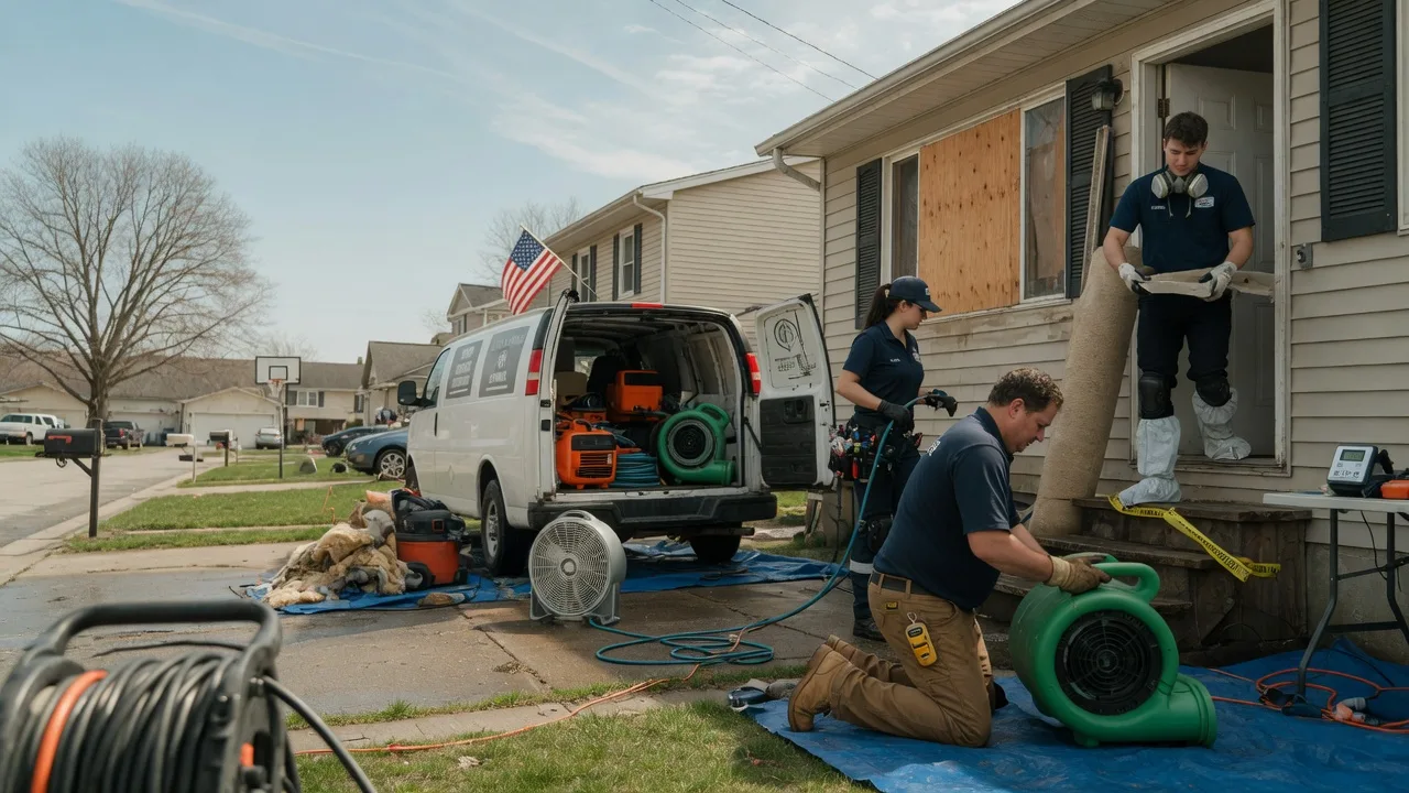 Water Damage Restoration in Mount Olive, NC near me
